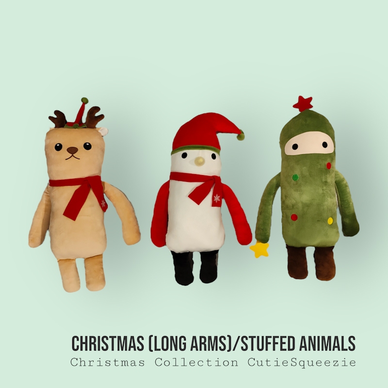 ตุ๊กตาคริสต์มาส (แบบแขนยาว) Christmas (Long Arms) Stuffed Toy