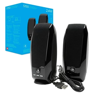 ⚡️ลำโพงคอมเสียงดี⚡️ LOGITECH S150 USB Stereo Speakers for Desktop or Laptop ลำโพงสเตอริโอ ดีไซน์เล็กกะทัดรัด