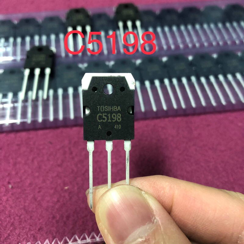 TOSHIBA 1คู่ ทรานซิสเตอร์  A1941 C5198