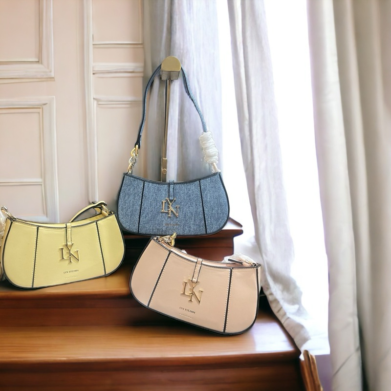 สีใหม่มา มีให้เลือก 7 สีใหม่ กระเป๋าสะพาย lyn ทรงhobo ตัวตามหา แมตซ์ชุดง่าย ราคา ถูกที่สุด ดีลบีเคเค แกลเลอรีภาพที่ 3