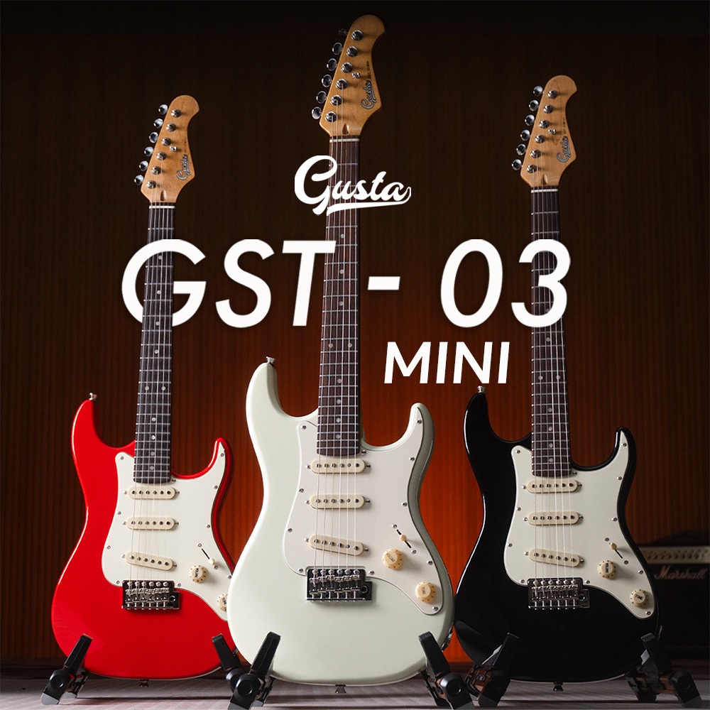 Gusta GST-03 Mini กีตาร์ไฟฟ้า Electric Guitar