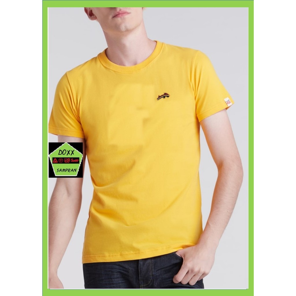 Rudedog เสื้อคอกลม ชาย หญิง สีเหลือง รุ่น Mixer