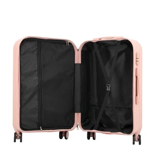 SIMMA [รับประกัน3ปี ]กระเป๋าเดินทาง กระเป๋าเดินทางล้อลาก​ Colors Series เฟรมซิป วัสดุABS+PC สีฟ้า