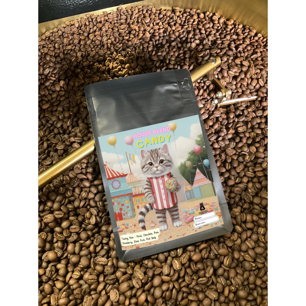 เมล็ดกาแฟ Candy house blend