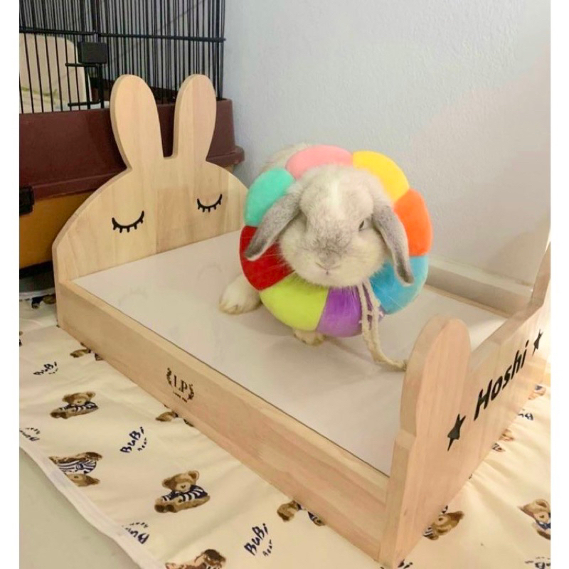 LP197 อุโมงค์กระต่าย ของเล่น สัตว์เลี้ยง ขนาดใหญ่ มุดกระต่าย Rabbit ทำจากไม้ยางพารา เกรด A สวยงาม แข็งแรง