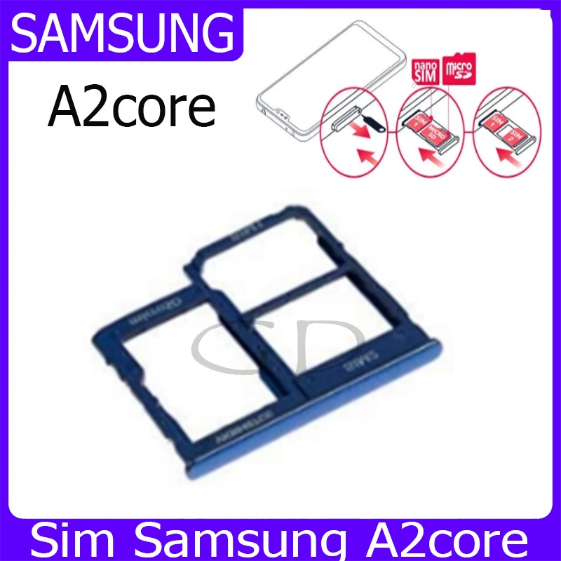 ถาดใส่ซิม ซิม Samsung A2core คุณภาพสูง คุณภาพสูง ประสิทธิภาพสูง