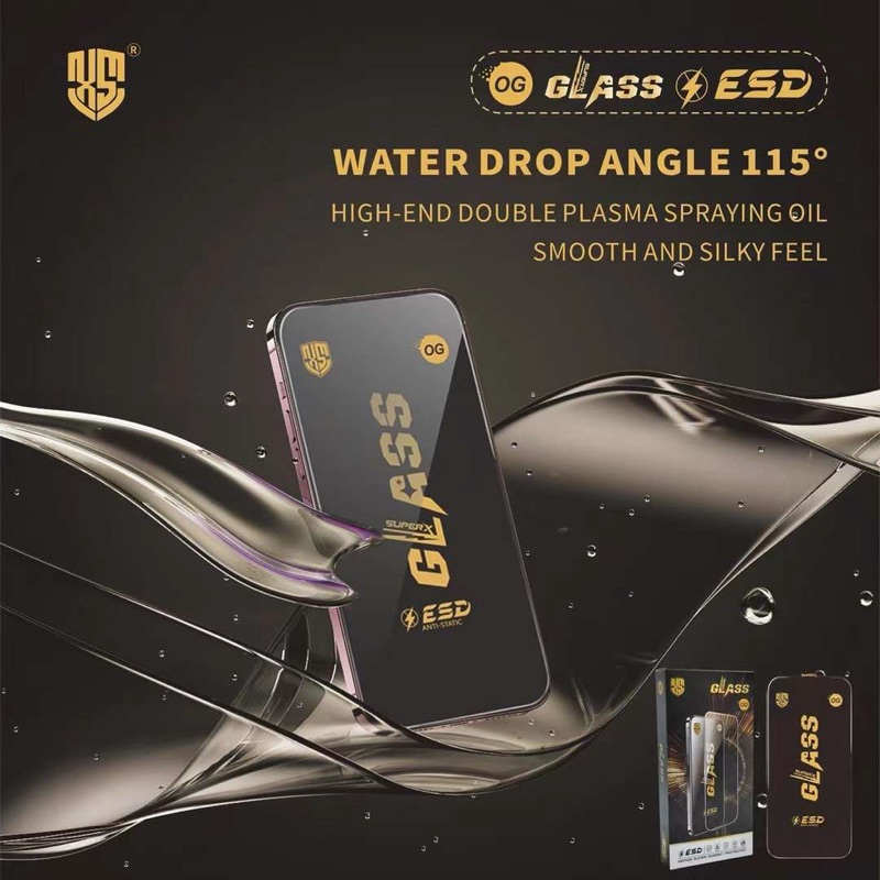 ฟิล์มกระจก Samsungแบบเต็มจอจอโค้ง ป้องกันไฟฟ้าสถิตOG Samsung A71|A50|A30|A22|A20|A10|A7|A8|J7|J4 กาว