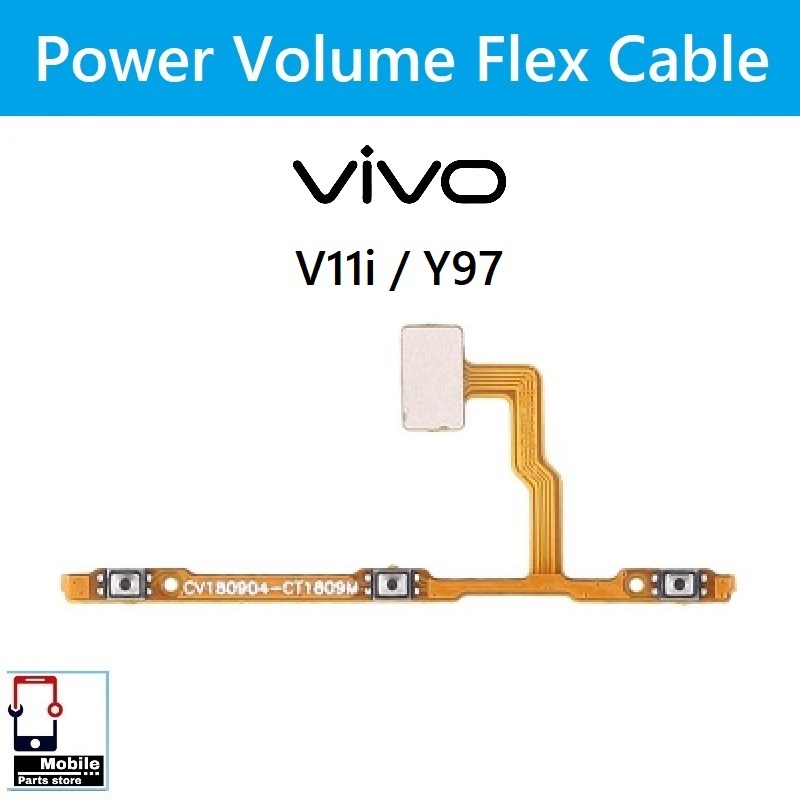 แพรสวิตช์ Vivo V11i / Y97 แพรpower แพรปิดเปิด Power&Volume Button Flex Cable