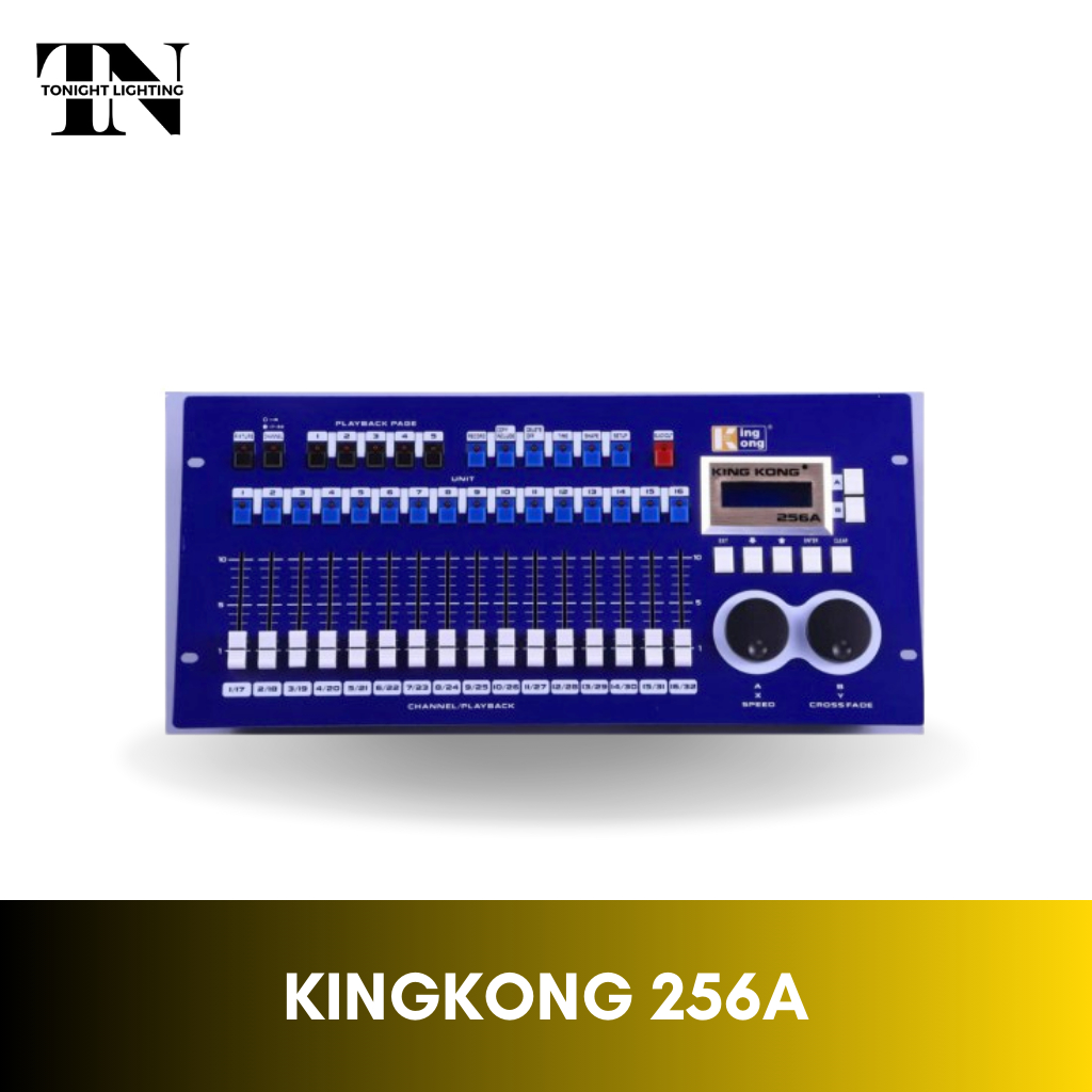 [พร้อมส่ง] บอร์ดคอนโทรลไฟ KINGKONG KK256A Lighting Controller
