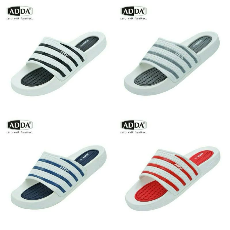 [ลูกค้าใหม่ราคา 1 บาท] 🍀รองเท้าแตะ ราคาถูกที่สุด ของแท้ 💯% ADDA 3T15 -M1 รองเท้า​แตะแบสวม ไซส์ : 4-9
