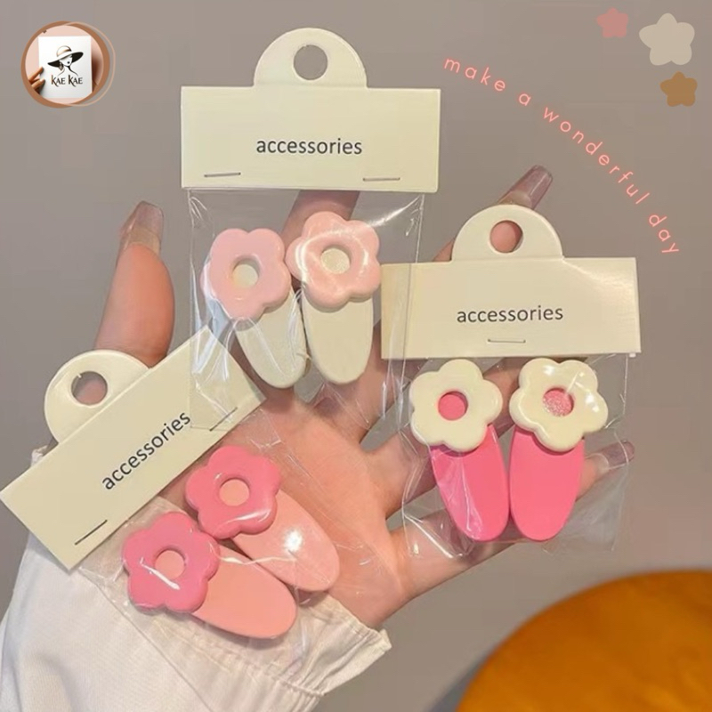 Flower กิ๊บติดผมดอกไม้ หลากสีสัน มีให้เลือกทั้งหมด 10 เฉดสี