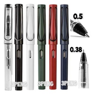 ปากกาหมึกซึมพร้อมหมึกหลอด หัวโรลเลอร์บอล ด้ามทรง LAMY  ขนาด …