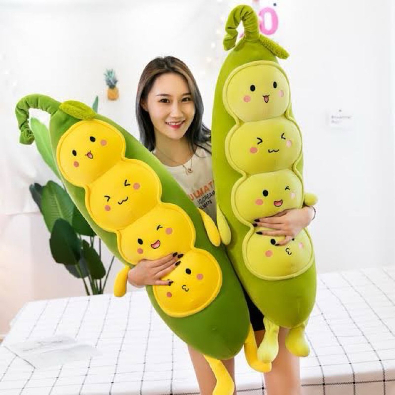 ตุ๊กตาหมองผ้าห่มถั่วลันเตา