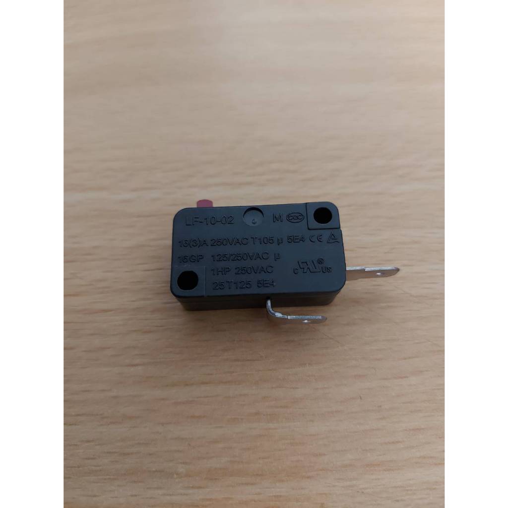 F17470000008423 ไมโครสวิทช์ตัวบน อะไหล่ไมโครเวฟ Toshiba รุ่น MW2-MM24PC(BK) อะไหล่แท้