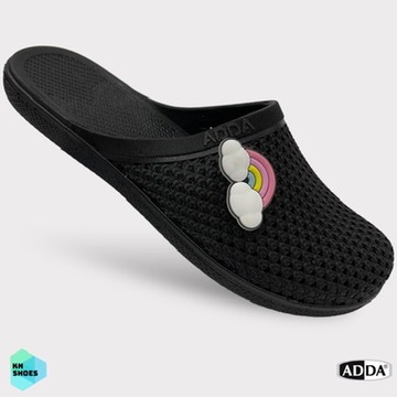 รองเท้ายาง รองเท้าแตะผู้หญิงแบบสวม ADDA 17902 ลายใหม่