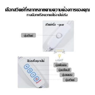 หลอดไฟ USB 5V 35CM 45CM ดวง ใช้ไฟ พอร์ต USB ใช้ร่วมกับ Powerbankได้ Mobile USB Tube(คนโทนสามสี)