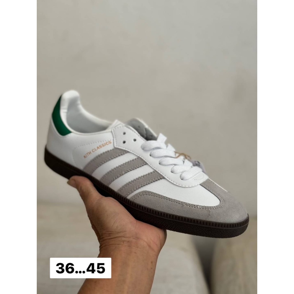 รองเท้าผ้าใบ รุ่น Samba เกรด Hiend พร้อมส่งSz.36-45 อุปกรณ์ครบกล่อง