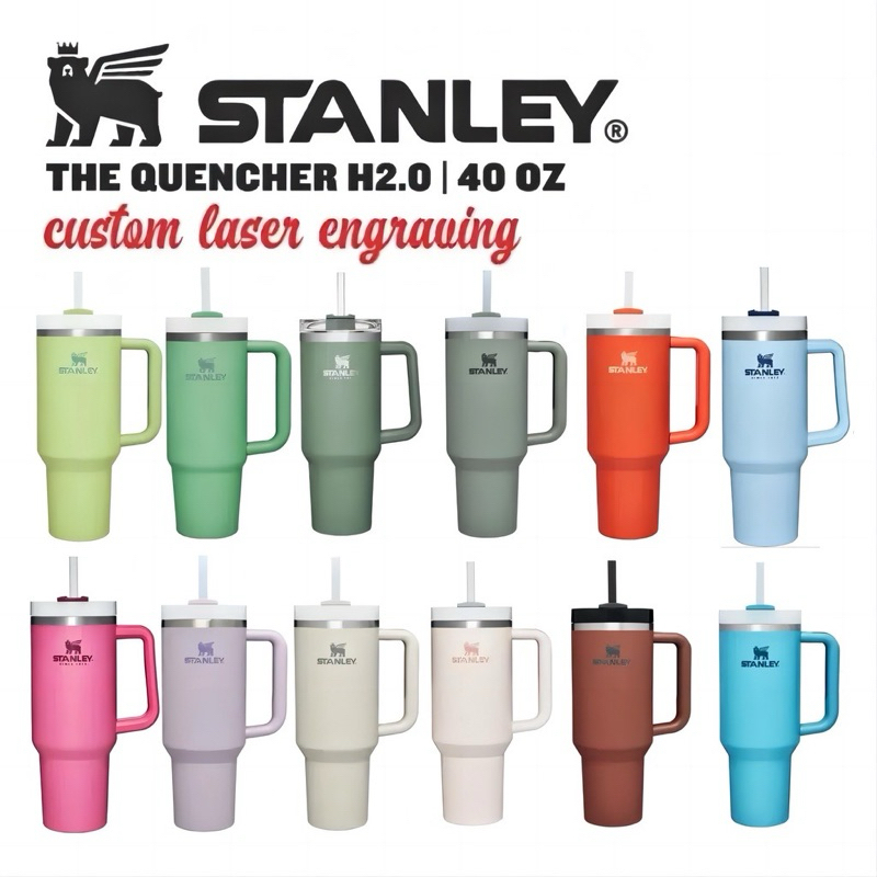 🦁แก้วเก็บความเย็น Stanley 40 Oz.🥤พร้อมส่ง ได้รับภายใน1-3 วัน✨