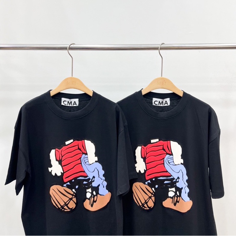 เสื้อยืดโอเวอร์ไซร์CMAคอหลุด