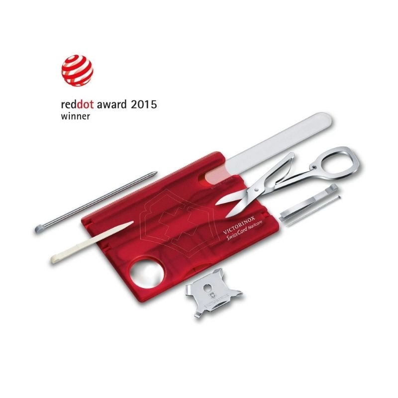 [Genuine] VICTORINOX SWISSCARD NAILCARE RUBIN (0.7240.T)