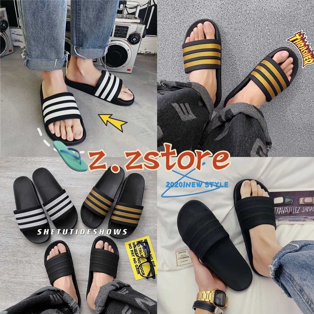 สินค้าขายดี!!【TX-9527 】รองเท้ากันเหม็น รองเท้าแตะ ใส่ได้ทั้งชายและหญิง (ควรซื้อเพื่มอีก 1 เบอรฺ)