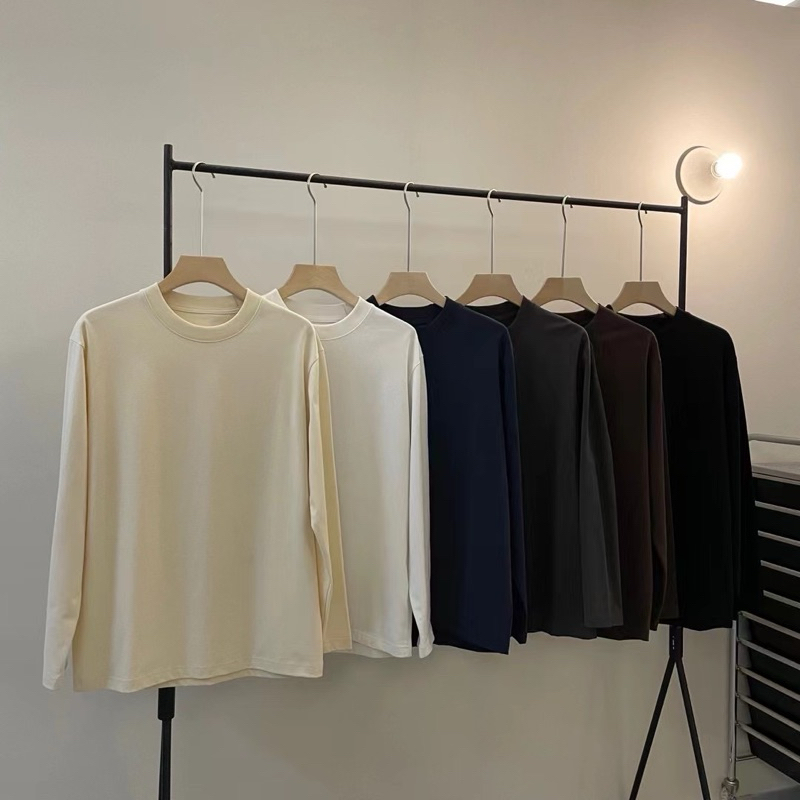 SAMOON Cotton T-Shirt  BJ888 เสื้อยืดผ้า Cotton แขนยาว สุดพรีเมี่ยม