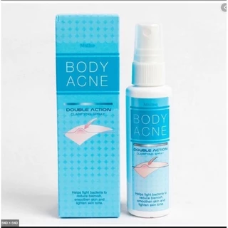 มิสทินสเปรย์กำจัดสิวที่แผ่นหลัง Mistine Body Acne Double Action Clarifying Spray 50 ml