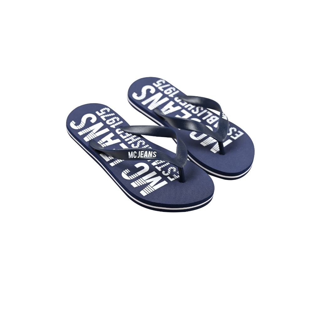 Mc jeans รองเท้าแตะหูหนีบ Unisex สีกรมท่า M09Z039