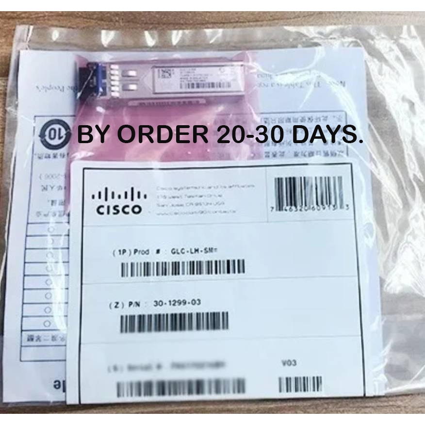 Cisco GLC-LH-SM 1000BASE-LX/LH (BY ORDER 20-30DAYS)