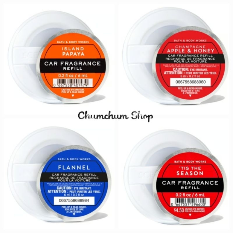 น้ำหอมติดรถ Car Fragrance Refill Bath & Body Works