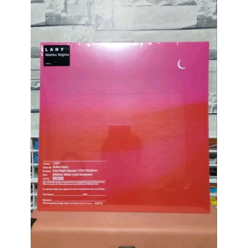 แผ่นเสียง LANY - MALIBU NIGHTS (CLEAR VINYL) (Vinyl LP)