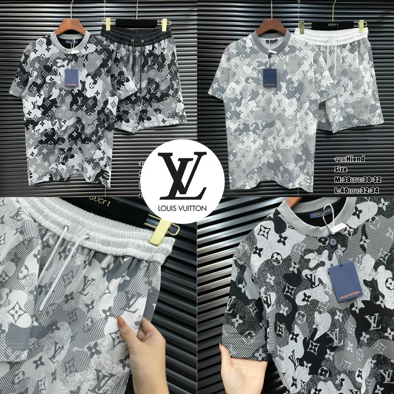 Set Louis Vuitton 🏷️ ชุดเซทผู้ชาย Louis Vuitton | Hiend 1:1 | เสื้อผ้าแบรนด์เนม