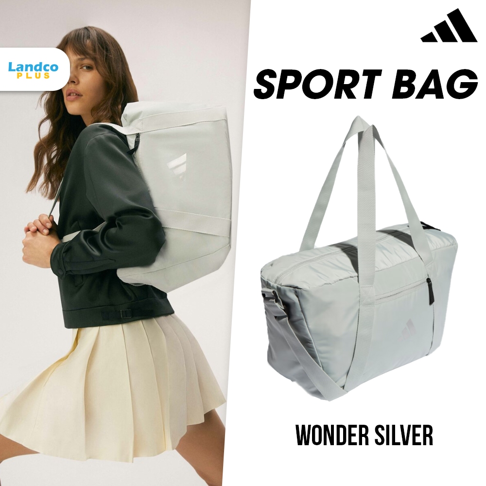 Adidas อาดิดาส กระเป๋ากีฬา กระเป๋าสะพาย TR W Bag Sport IJ8378 GY (1300)