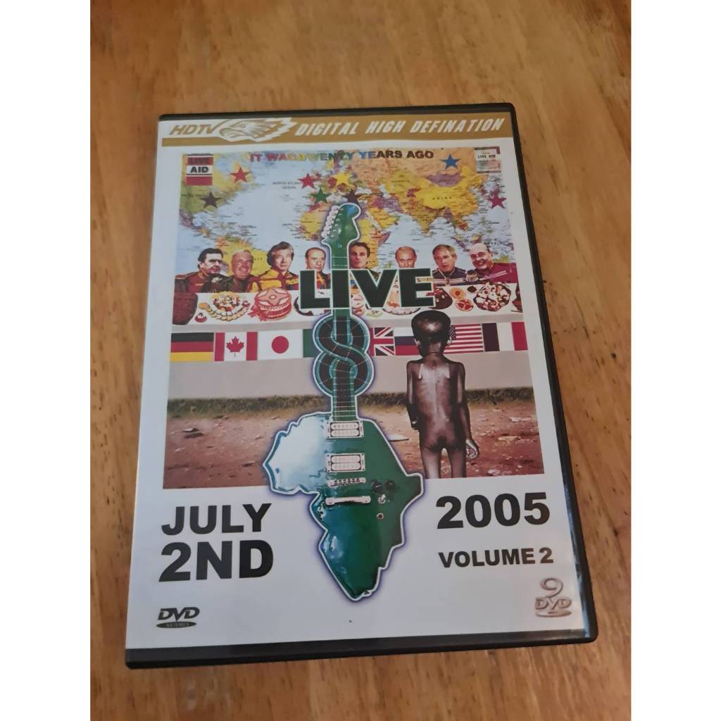 DVD  LIVE 8 volume 2 2005