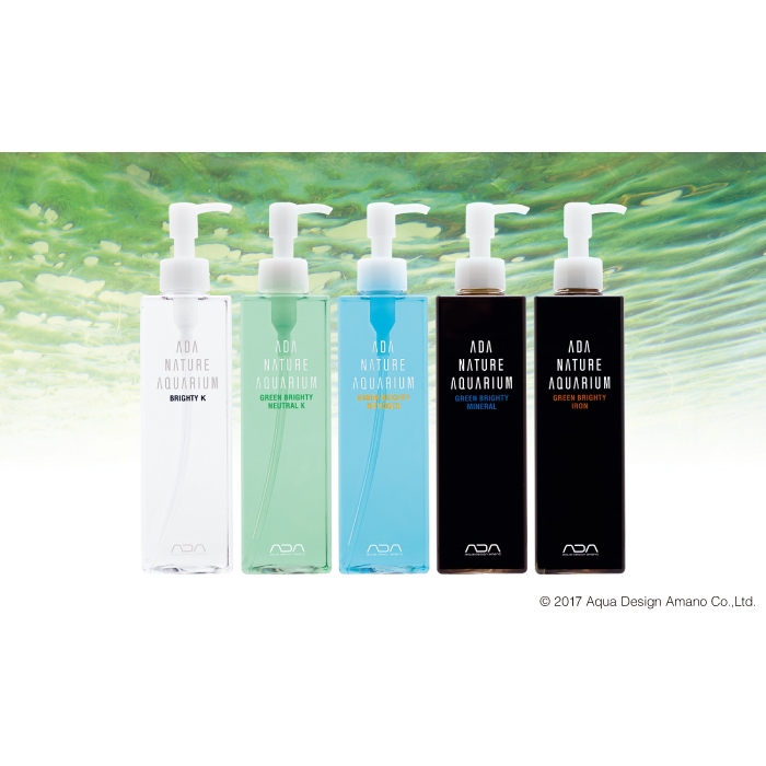 ปุ๋ยน้ำ ADA Green BRIGHTY Series LIQUID FERTILIZERS ปุ๋ยน้ำคุณภาพสูงสำหรับตู้พรรณไม้น้ำ จากประเทศญี่ปุ่น ฮิตมากๆ
