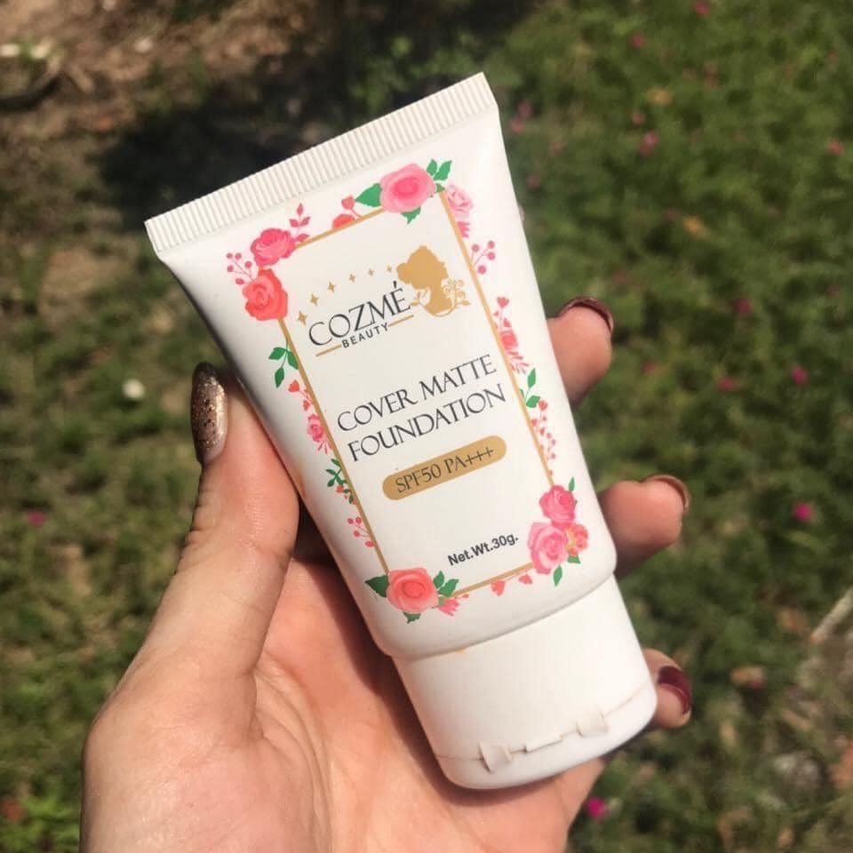 รองพื้น COZME Beauty คอสเม่ บิวตี้ ครีมรองพื้นผสมกันแดด