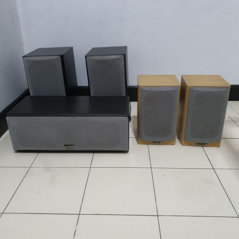 ลำโพง TANNOY mxC Dark Oak & mercury mx1 - Dark Oak & mercury mxR Light Maple