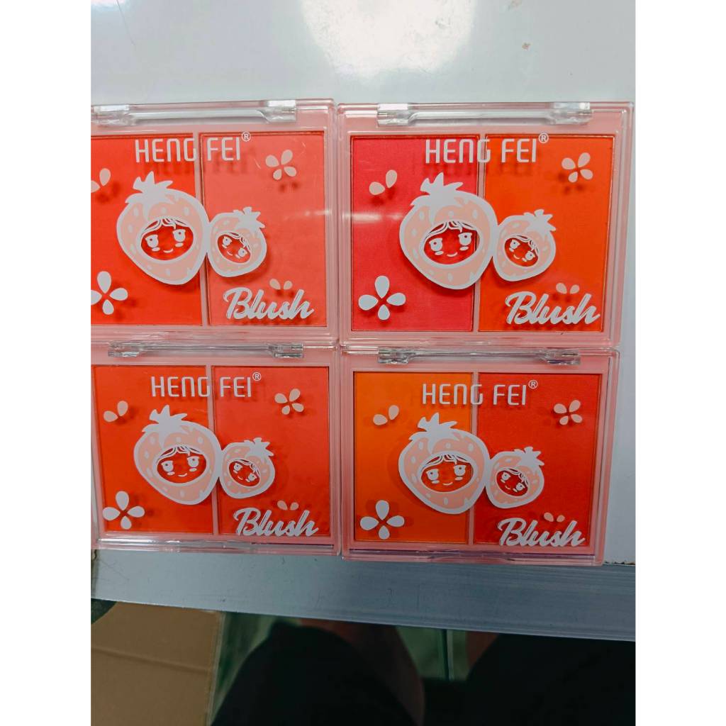 Heng fei Blush บรัชออน  2ช่อง มีให้เลือก 4เฉด No.HF016