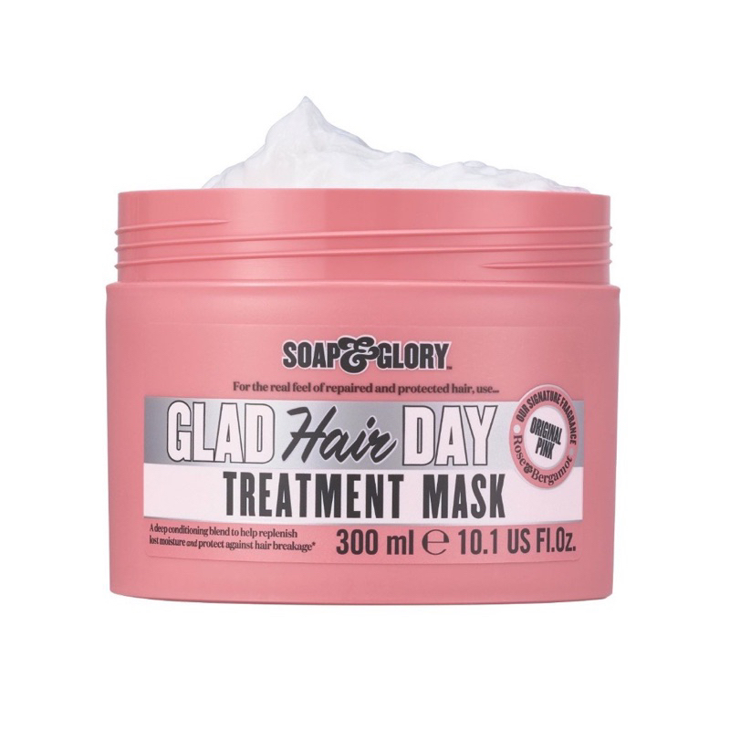 ทรีทเม้นท์มาส์ก Soap & Glory Glad Hair Day Treatment Mask 300 ml.
