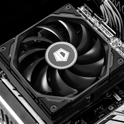 Heatsink ID-Cooling IS-40X V3 Black & White Mini ITX CPU Cooler Intel & AMD