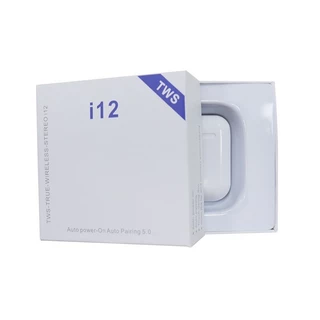 รุ่นใหม่ล่าสุด ของแท้100%i12 TWS การควบคุมแบบสัมผัส air mini ไร้สายบลูทู ธ 5.0