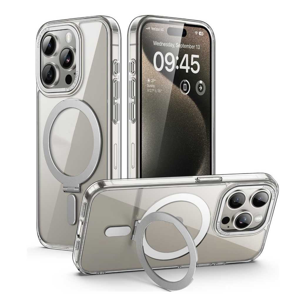 MOCOME เคสไอโฟนแบบตั้ง iPhone 15 Pro / 15 Pro Max เคสขาตั้งไอโฟน Kickstand case iPhone 15promax