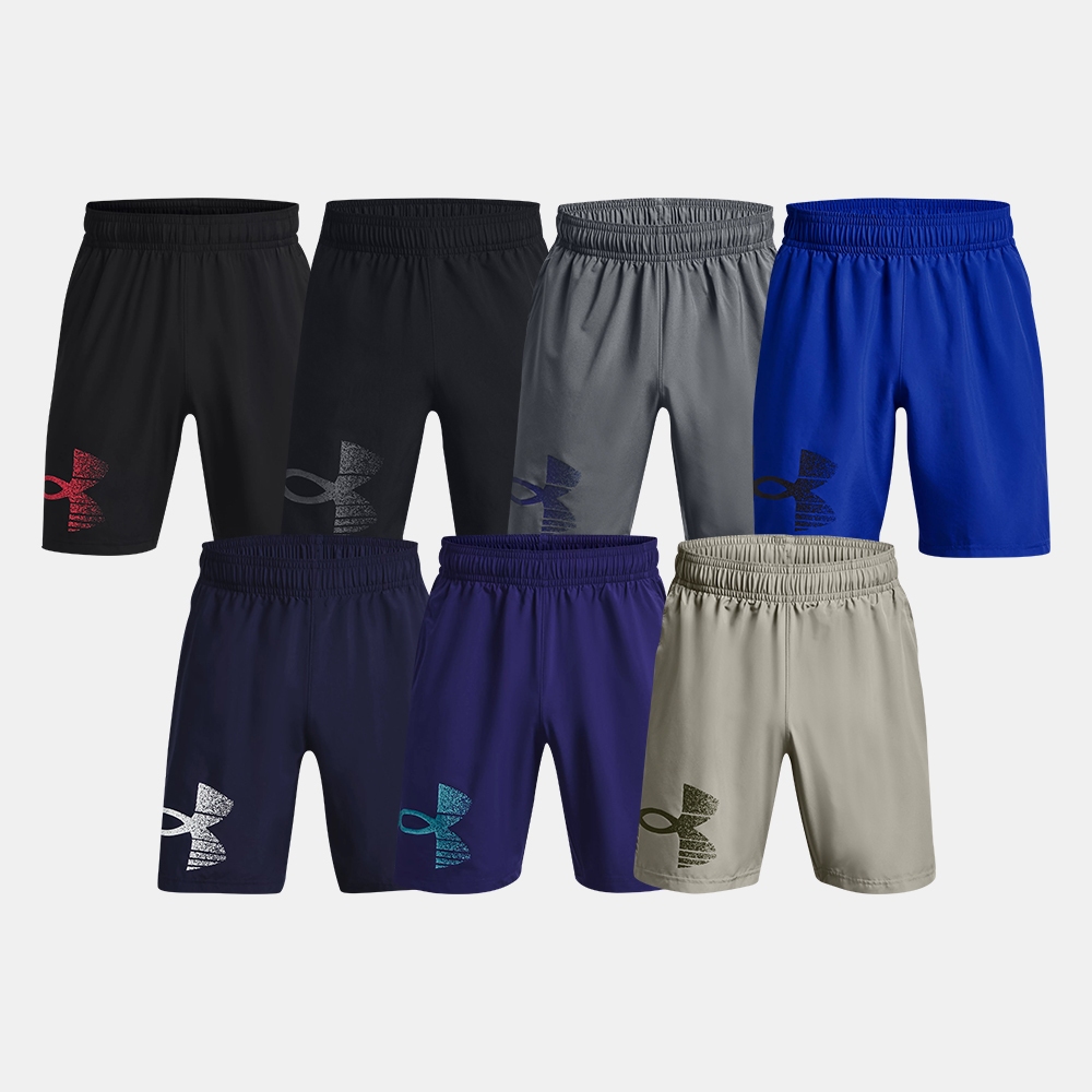 UNDER ARMOUR กางเกงขาสั้นเทรนนิ่งผู้ชาย รุ่น UA Woven Graphic Short/ 1377139 (504,002,400,410)