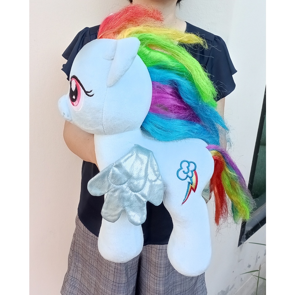 ตุ๊กตาโพนี่บิ้วอะแบร์ Build A Bear My Little Pony Princess Rainbow Dash Blue Pegasus ขนาด 16 นิ้ว