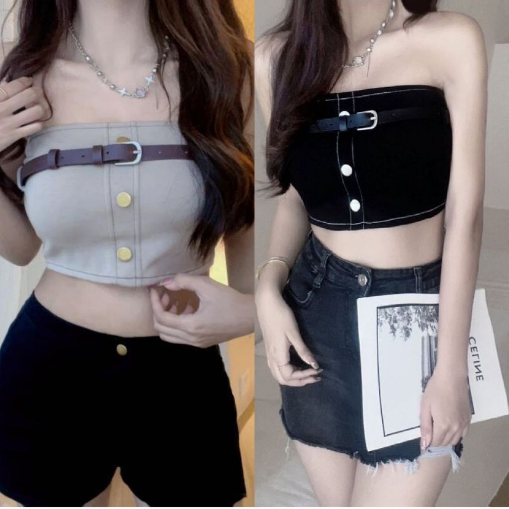 Comicbra เกาะอก ผู้หญิง ดีเทล สายคาด เข็มขัด อก 32-36 เซ็กซี่ ใส่แล้วสวยดูดี