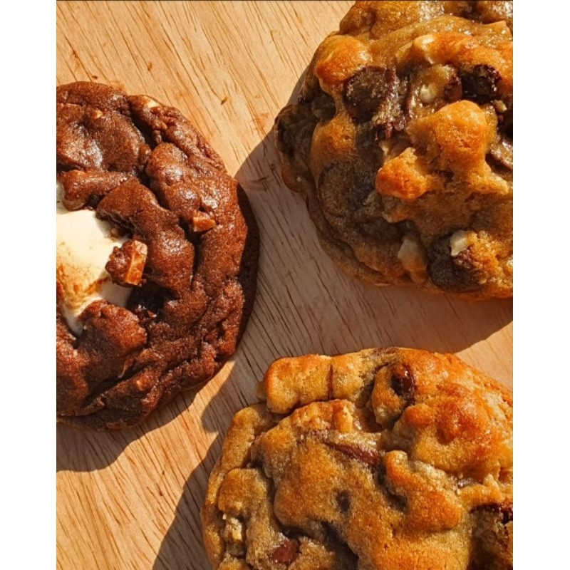 Soft cookies Big size(80g) รวม 3 รส