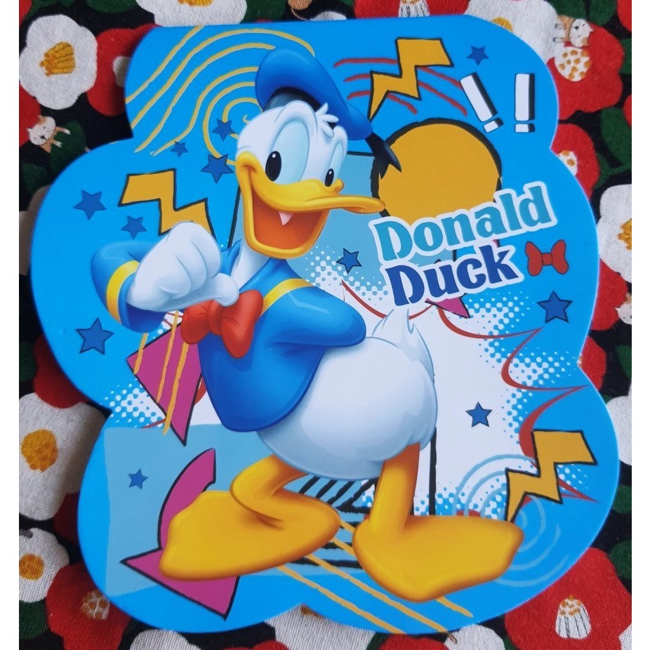 Disney Donald Duck สมุดวาดรูป ระบายสีโดนัลด์ดักซ์ ของแท้จากญี่ปุ่น Size : 18 x 20 cm