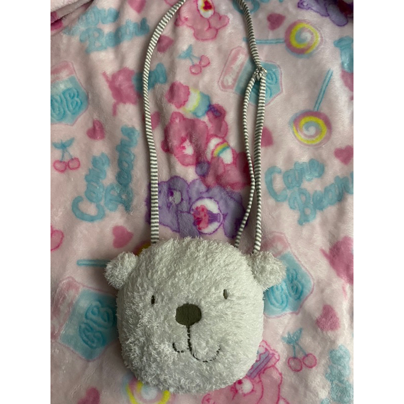 กระเป๋าหมีผ้าขน Pumm