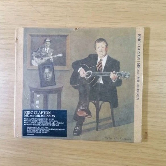 CD Eric Clapton  Me and Mr Johnson   ปกตัด  (New)