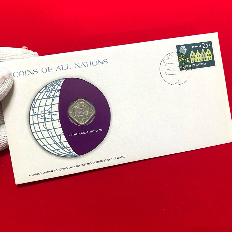 AN4 เหรียญประเทศ เนเธอร์แลนด์ 🇳🇱 5 cent 1982 คอลเลคชั่น Coins of all nations